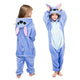 kids Flannel Onesies Pajamas.