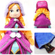 Frozen-Princesses  Elsa and Anna  Plush Dolls