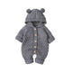 Baby Knit Hooded Jumpsuit