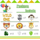 28PCS Wild One Safari Birthday Party Decorations