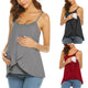 Women's Nursing Sleeveless Tank Top