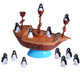 "Don't Rock The Boat" Penguin Pirate Ship Game