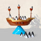 "Don't Rock The Boat" Penguin Pirate Ship Game