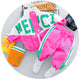 Unisex Kids Colorful Merci Tracksuit