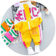 Unisex Kids Colorful Merci Tracksuit