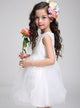 Exquisite White Tulle Lace Dres For Special Occasions