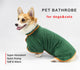 Adjustable Dog Bathrobe for Small /Medium /Large Dogs