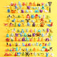 144  Pokemon minIature characters