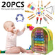 Percussion Musical Instruments Set for Toddles with Carry Bag