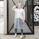 Unisex  Impermeable Hooded Plastic Raincoat
