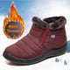 Women Waterproof Fur Lined Non-slip Winter Ankle Boots