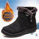 Women Waterproof Fur Lined Non-slip Winter Ankle Boots