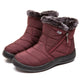 Women Waterproof Fur Lined Non-slip Winter Ankle Boots