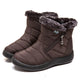 Women Waterproof Fur Lined Non-slip Winter Ankle Boots