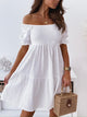 Sexy Off Shoulder Loose Mini Dress