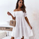 Sexy Off Shoulder Loose Mini Dress