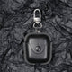 Luxury Leather Airpods 2 1 Case with Keychain