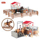 Horse Farm Stable Playset