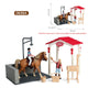 Horse Farm Stable Playset