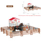 Horse Farm Stable Playset