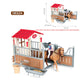 Horse Farm Stable Playset