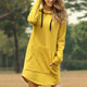 Oversized Hoodie Sweatshirt Dress
