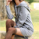 Oversized Hoodie Sweatshirt Dress