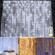 USB String Fairy Curtain Lights
