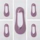 5Pairs Women Silicone non-slip invisible Socks