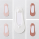 5Pairs Women Silicone non-slip invisible Socks