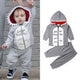 Unisex Baby Shark  Hoodie/ Pants Set