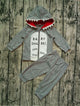 Unisex Baby Shark  Hoodie/ Pants Set